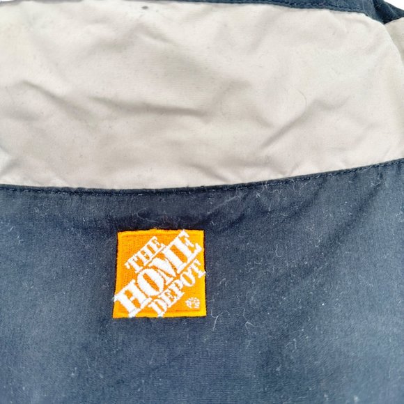 Vantage Home Depot Pullover XL Unisex Insulated Wind Breaker Zip Off Sleeves - Picture 11 of 15